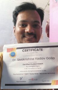 Dr Sivakrishna Yadav Golla