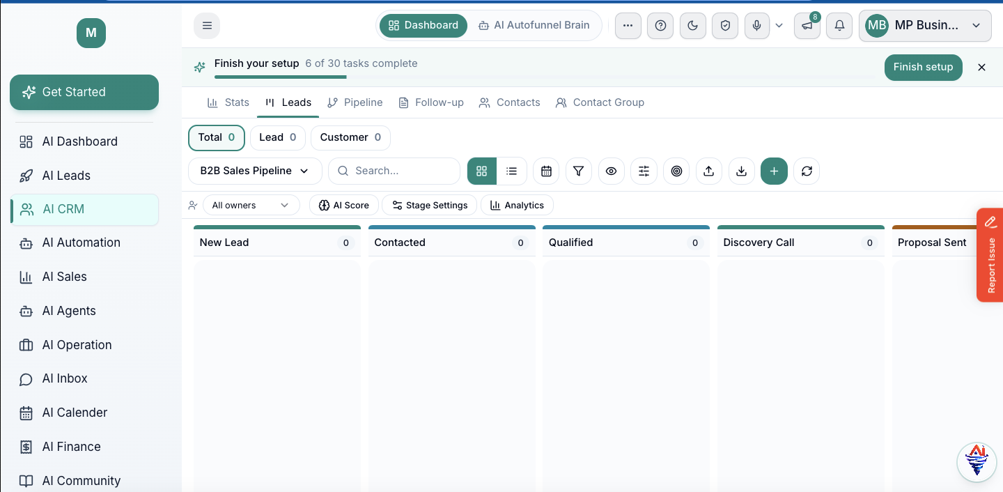 AI CRM Pipeline