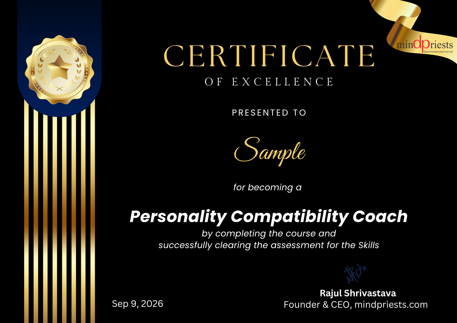 Mindpriests certification 4